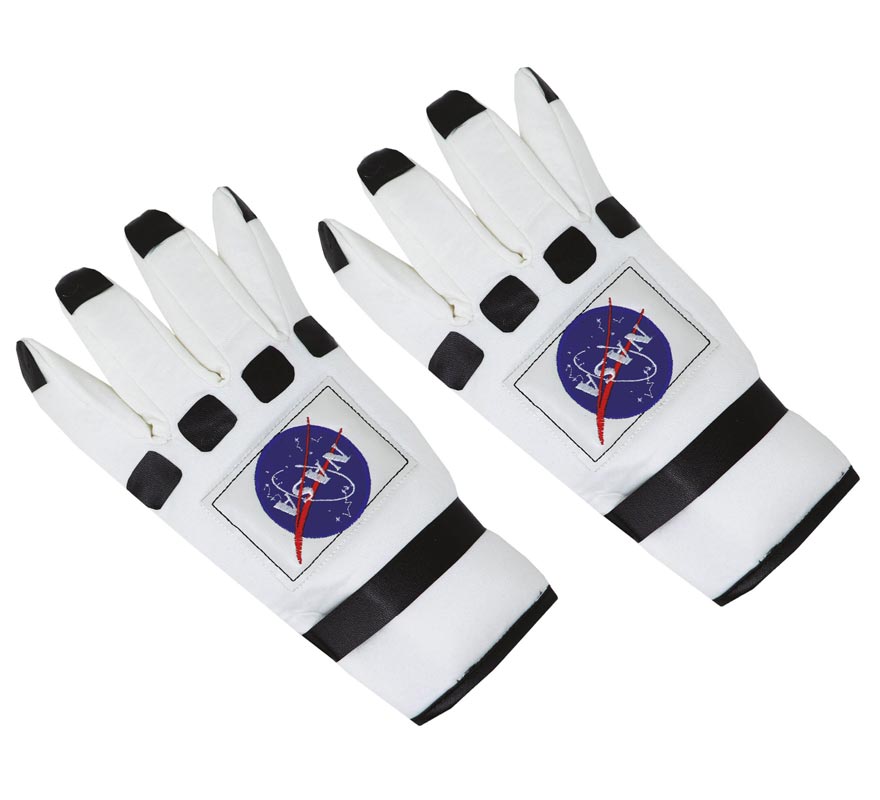Translation missing: de.Guantes Astronauta blanco y negro Adulto
