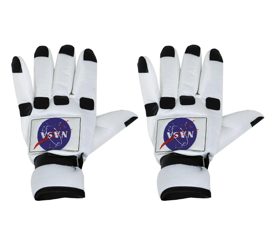Translation missing: de.Guantes Astronauta blanco y negro Adulto