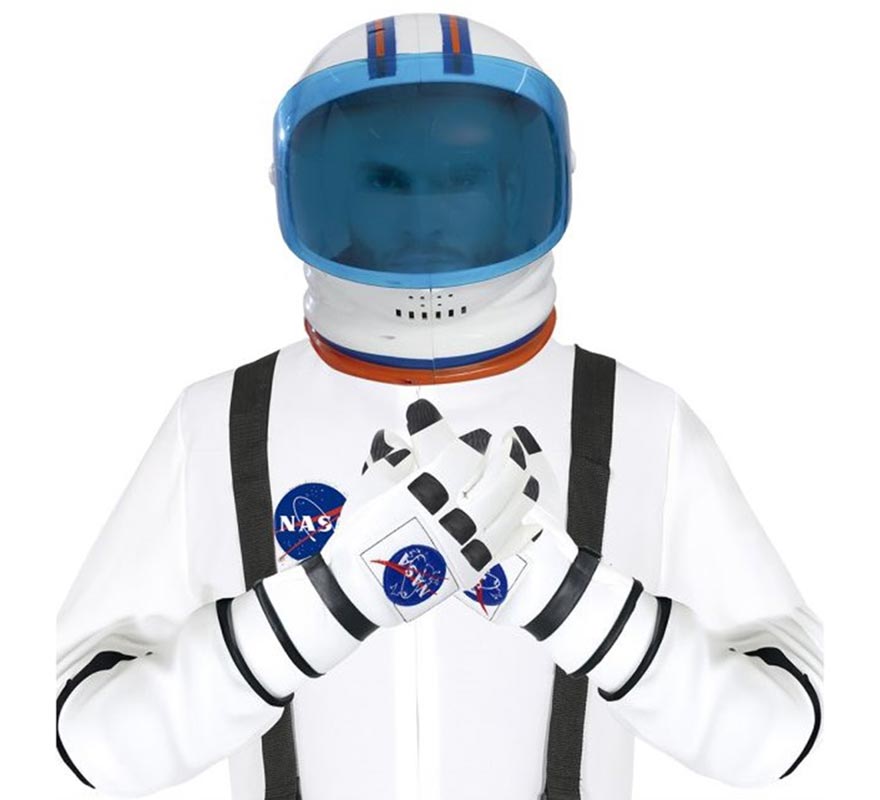 Translation missing: de.Guantes Astronauta blanco y negro Adulto