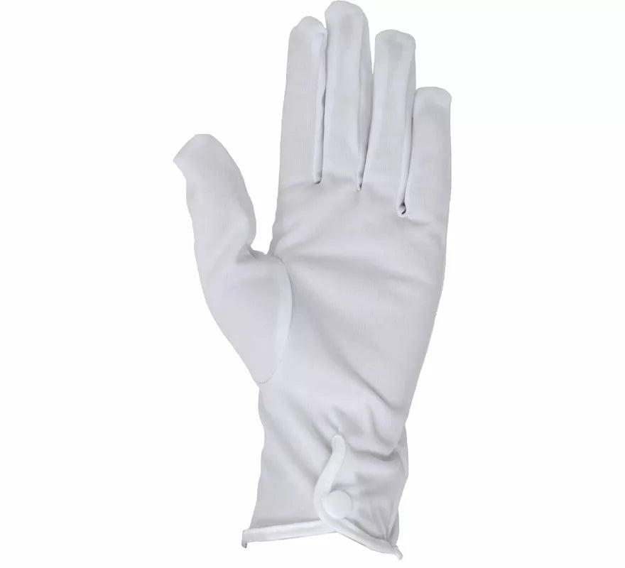 Translation missing: de.Guantes con Botón blancos de 24 cm
