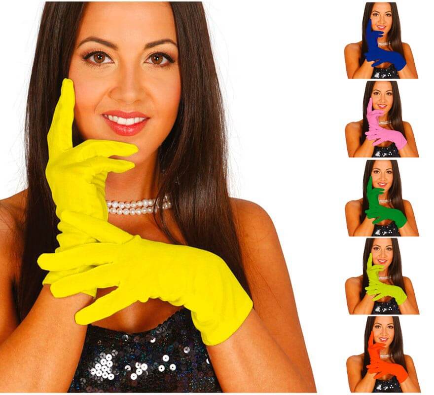 Translation missing: de.Guantes Cortos de 20 cm en varios colores