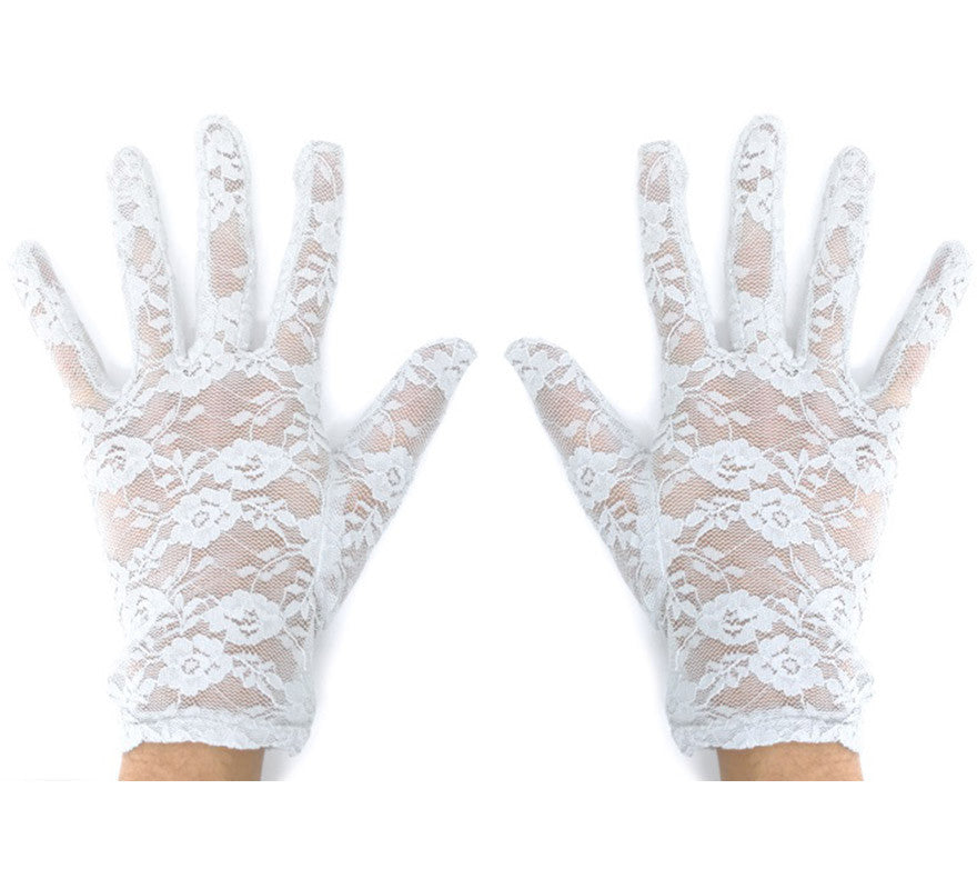 Translation missing: de.Guantes Cortos de Encaje para adultos en varios colores