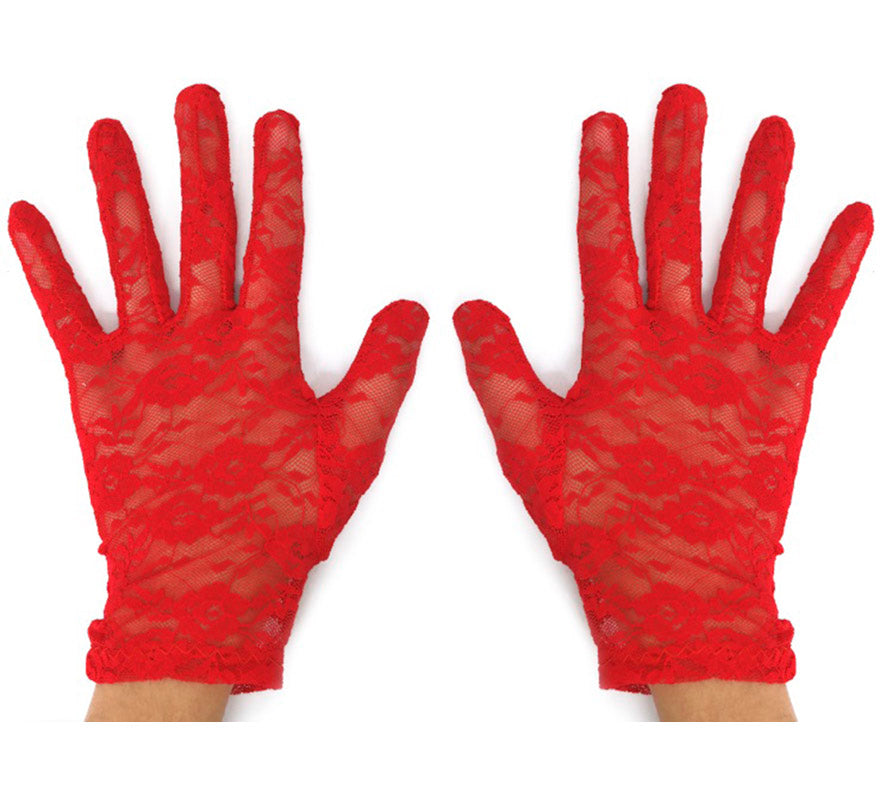 Translation missing: de.Guantes Cortos de Encaje para adultos en varios colores