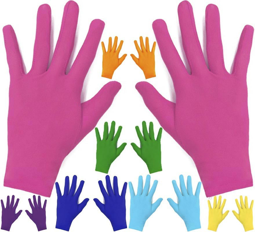 Translation missing: de.Guantes Cortos infantiles en varios colores de 16cm