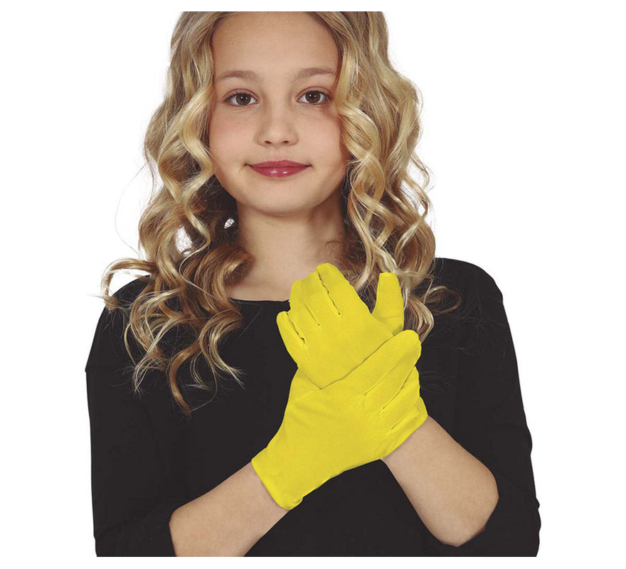 Translation missing: de.Guantes Cortos Infantiles en varios colores mate de 19 cm