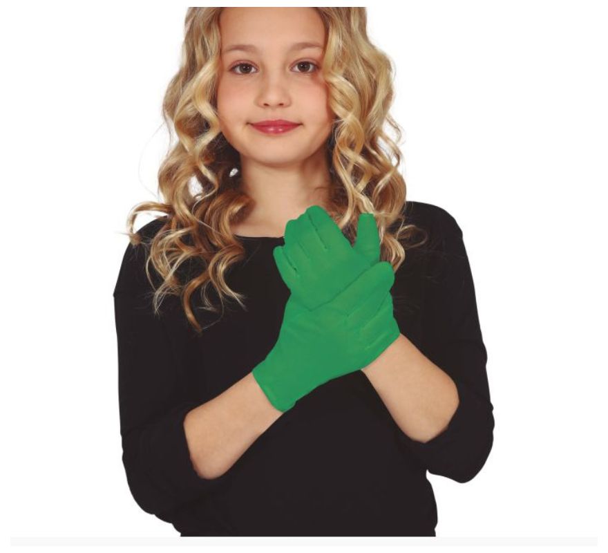 Translation missing: de.Guantes Cortos Infantiles en varios colores mate de 19 cm