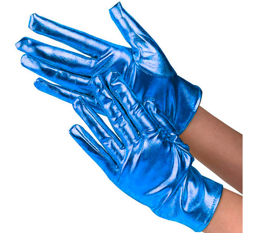 Guantes Cortos para adultos en varios colores Metalizados