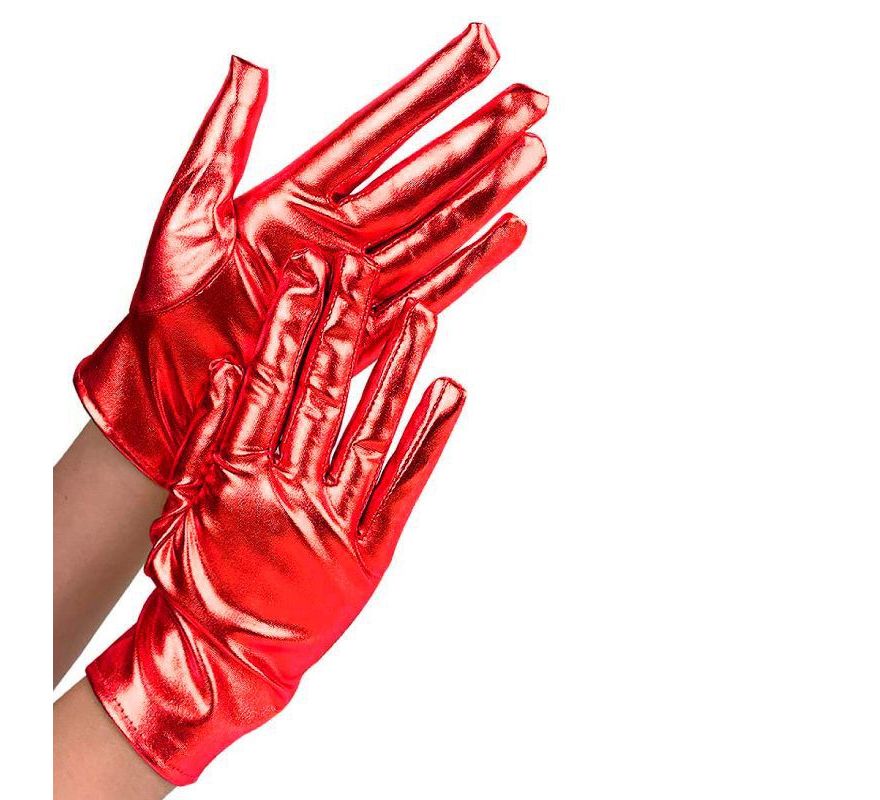 Translation missing: de.Guantes Cortos para adultos en varios colores Metalizados