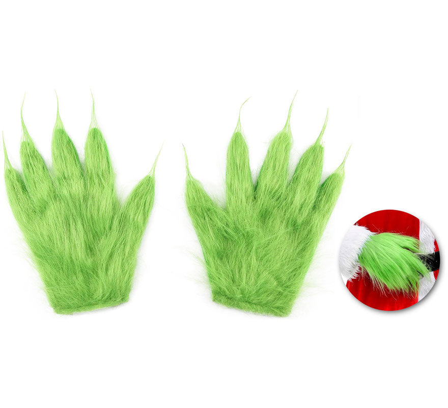 Translation missing: de.Guantes de Duende Gruñón Navideño verde