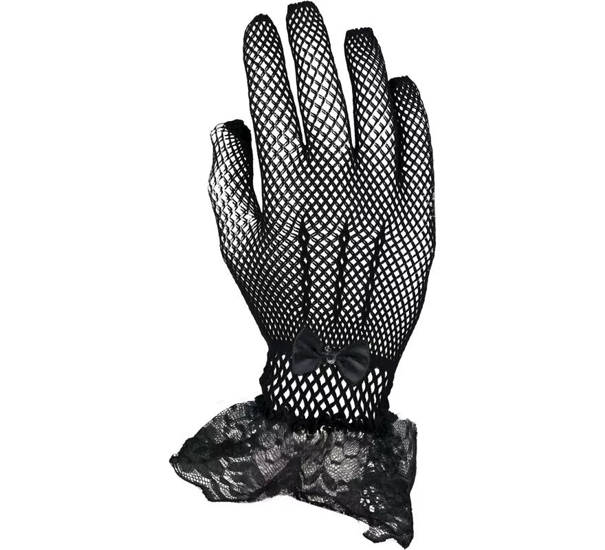 Translation missing: de.Guantes de Encaje negros adultos
