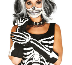 Skeletthandschuhe 40 cm