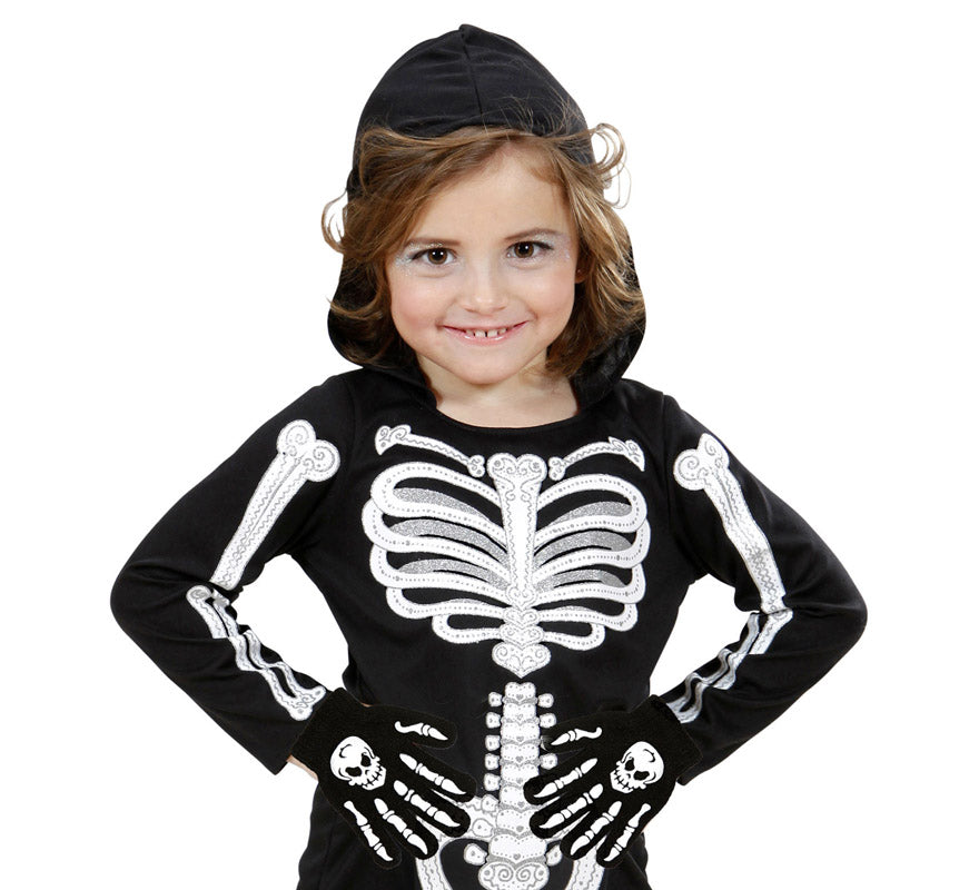 Translation missing: de.Guantes de Huesos con Calavera Infantiles
