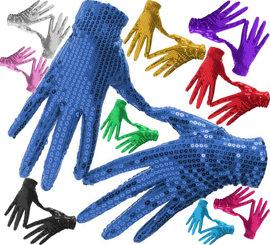 Translation missing: de.Guantes de Lentejuelas para adultos en varios colores