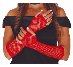26 cm Netzhandschuhe in verschiedenen Farben