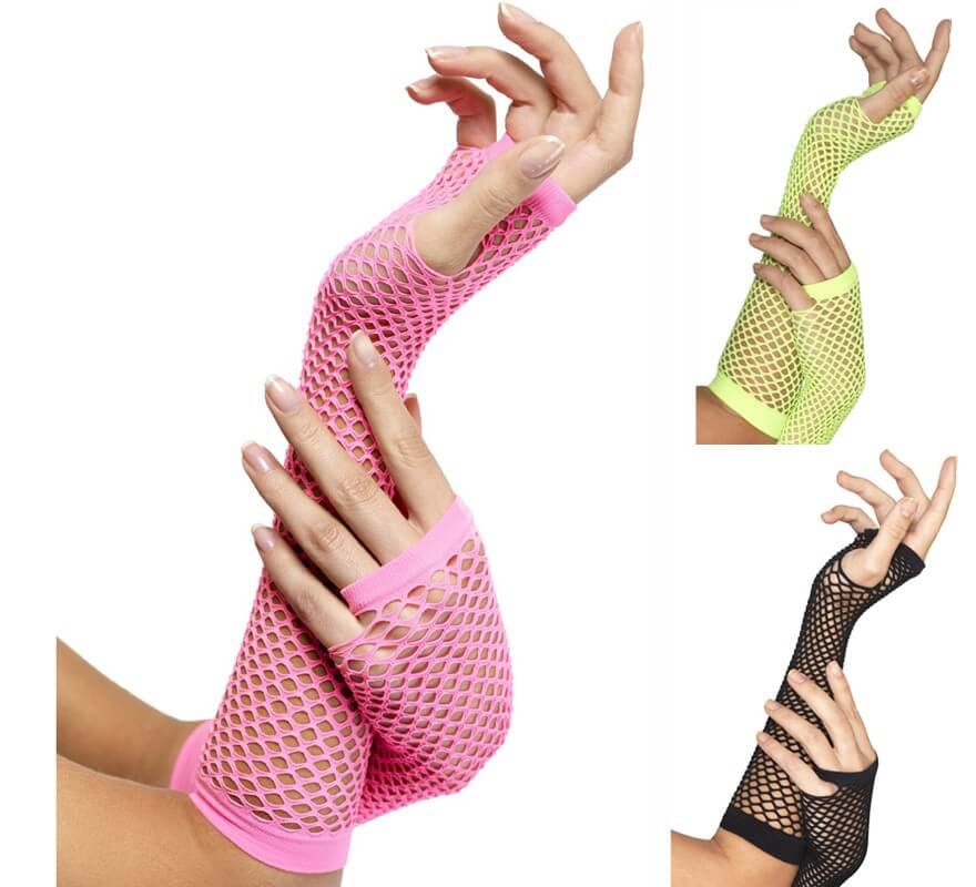 Translation missing: de.Guantes de Redecilla largos en varios colores