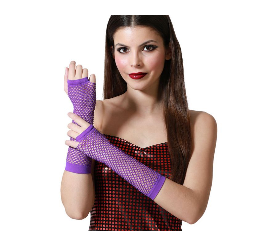 Translation missing: de.Guantes de Rejilla Largos en 5 colores
