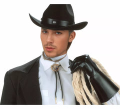 Cowboyhandschuhe in Lederoptik für Erwachsene