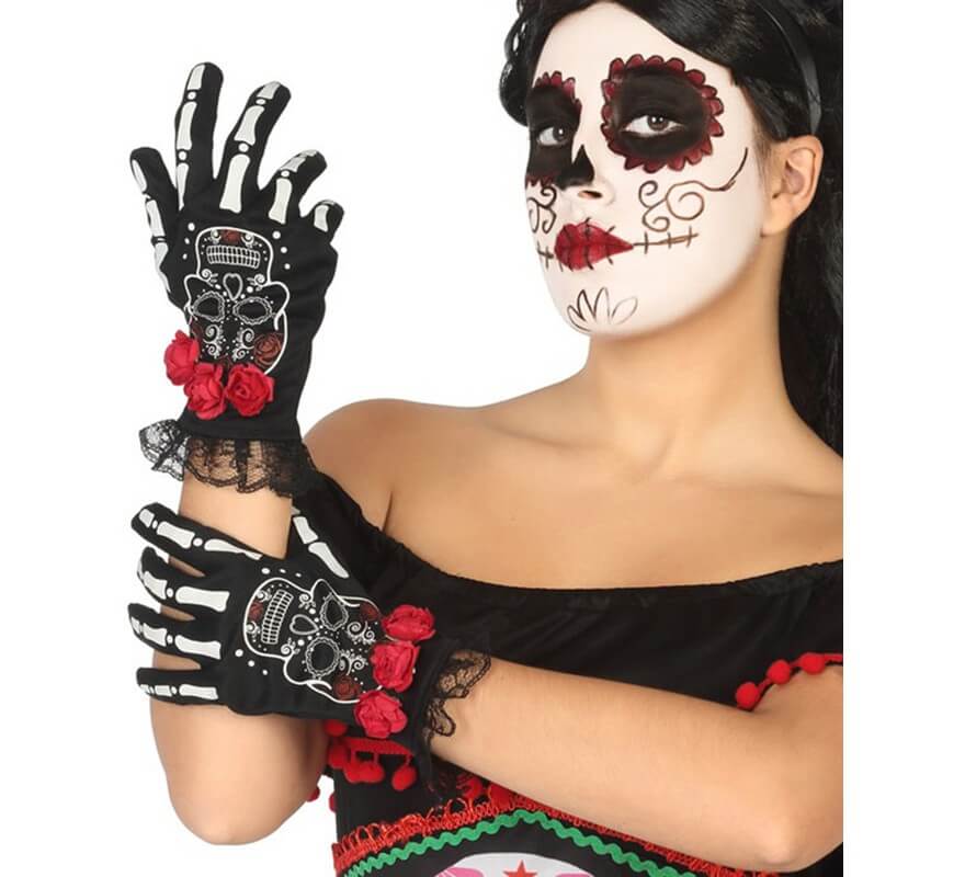 Translation missing: de.Guantes del Día de los Muertos
