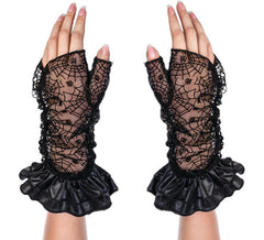 Handschuhe aus Spinnenspitze