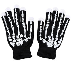 LED-Skeletthandschuhe für Erwachsene