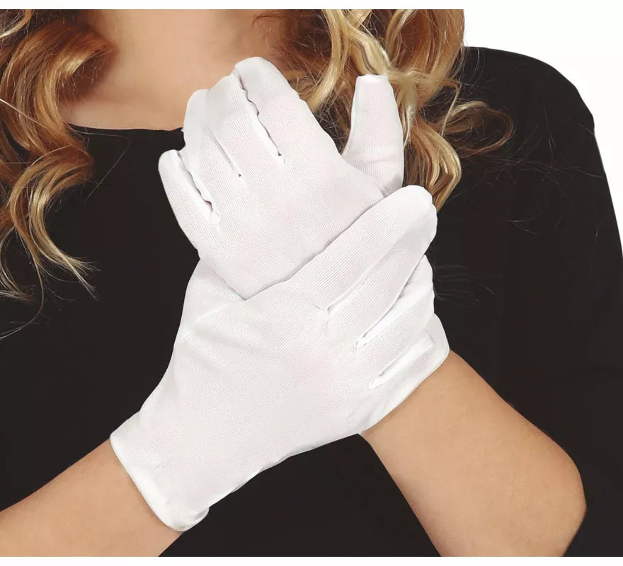 Translation missing: de.Guantes infantiles blancos