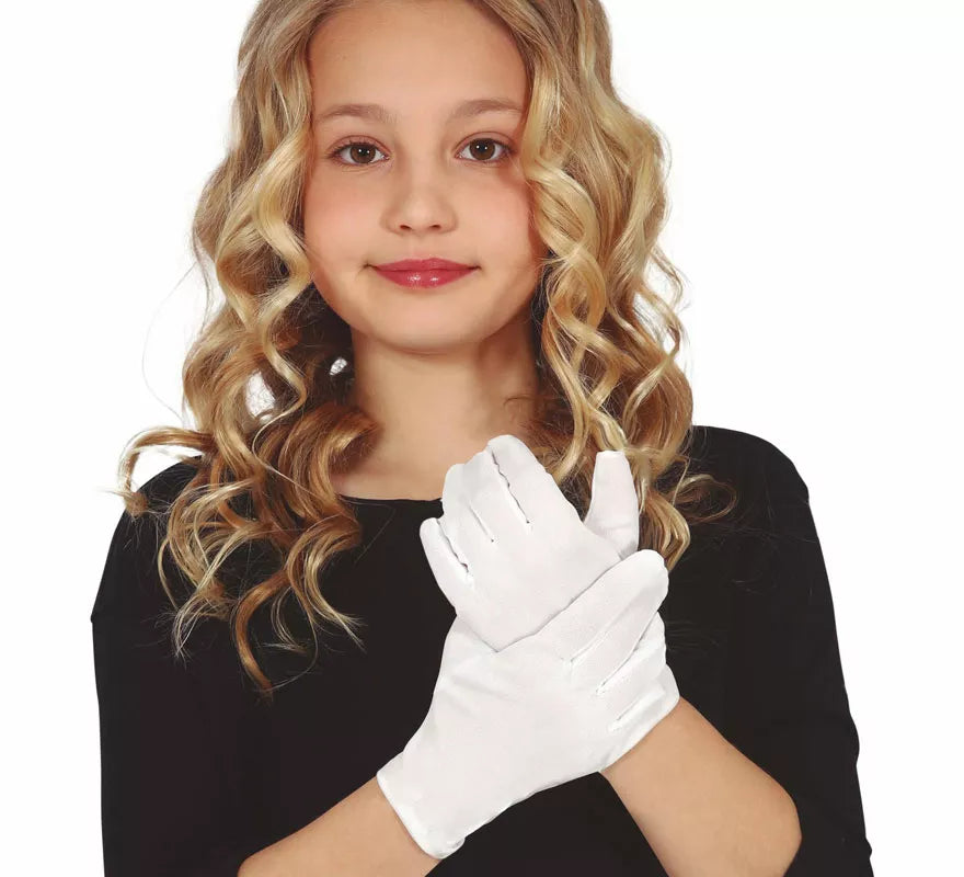 Translation missing: de.Guantes infantiles blancos