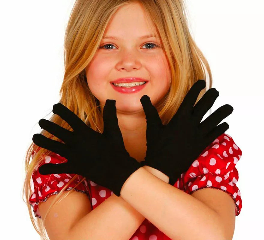 Translation missing: de.Guantes infantiles negros