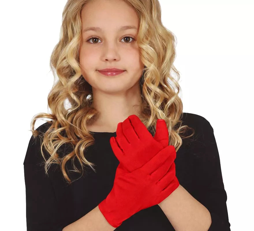 Translation missing: de.Guantes infantiles rojos