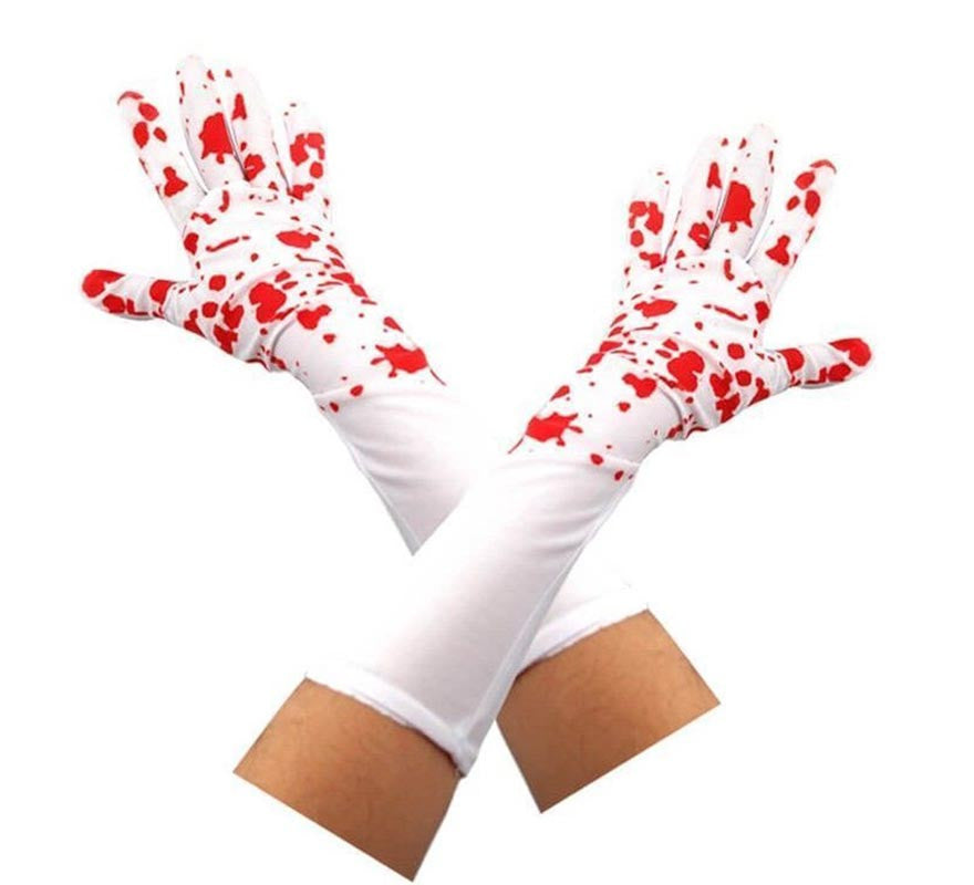 Translation missing: de.Guantes Largos blancos con Sangre