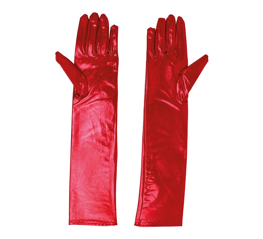 Translation missing: de.Guantes Largos color rojo 44 cm