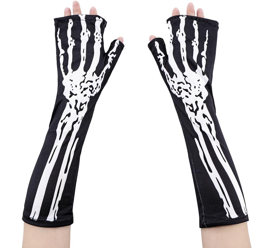 Translation missing: de.Guantes Largos Esqueleto sin Dedos