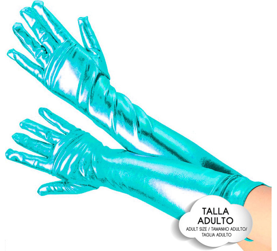 Translation missing: de.Guantes Largos Metalizados para adultos en varios colores