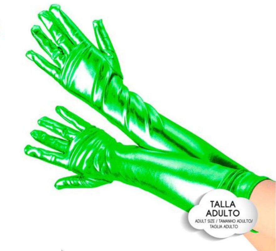 Translation missing: de.Guantes Largos Metalizados para adultos en varios colores