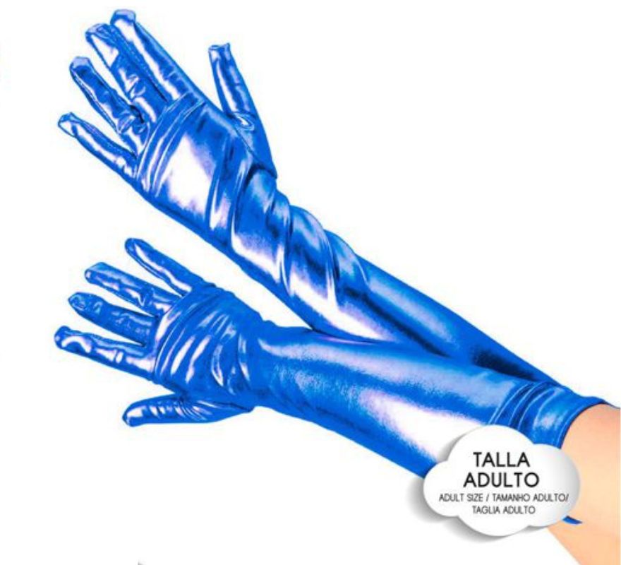 Translation missing: de.Guantes Largos Metalizados para adultos en varios colores