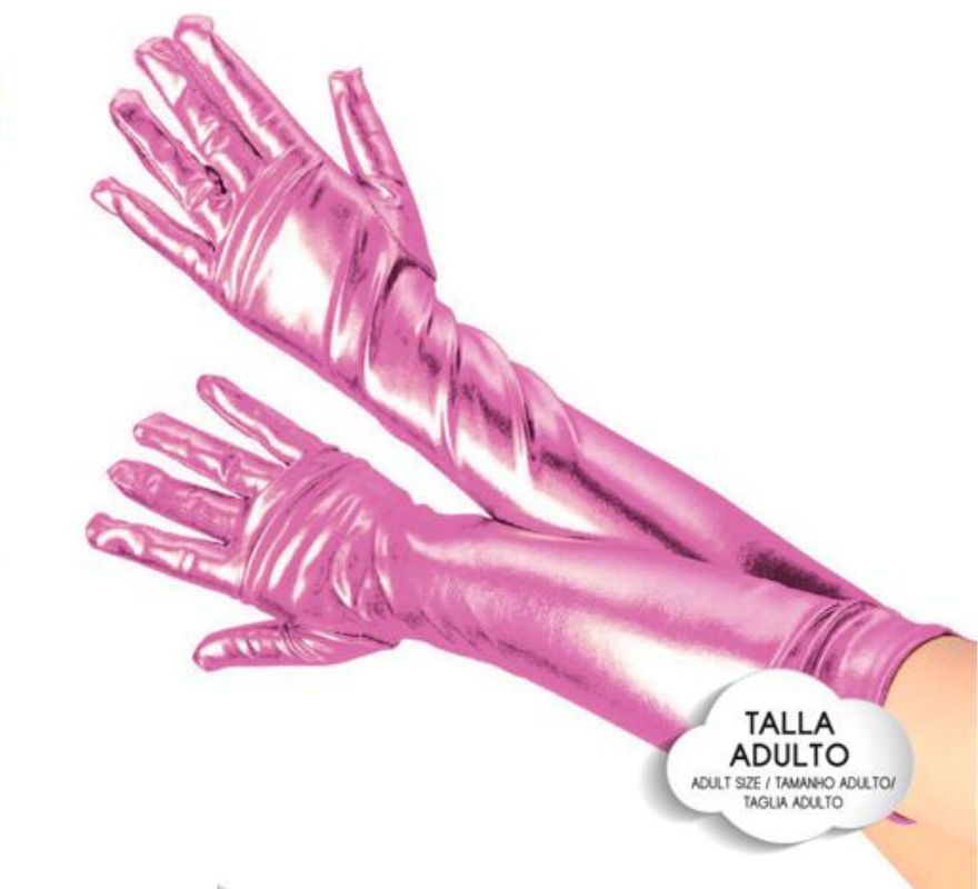 Translation missing: de.Guantes Largos Metalizados para adultos en varios colores