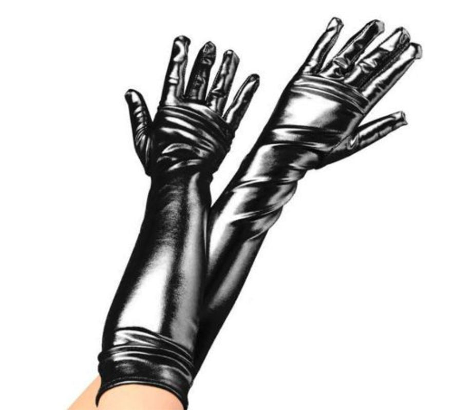Translation missing: de.Guantes Largos Metalizados para adultos en varios colores