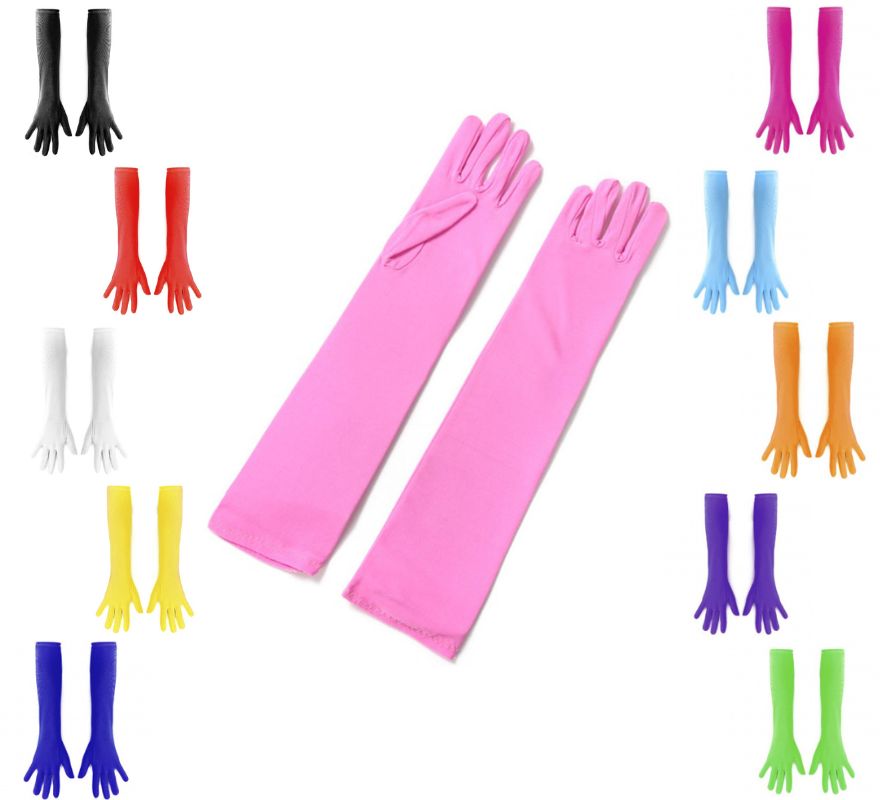 Translation missing: de.Guantes Largos para adultos de 40 cm en varios colores