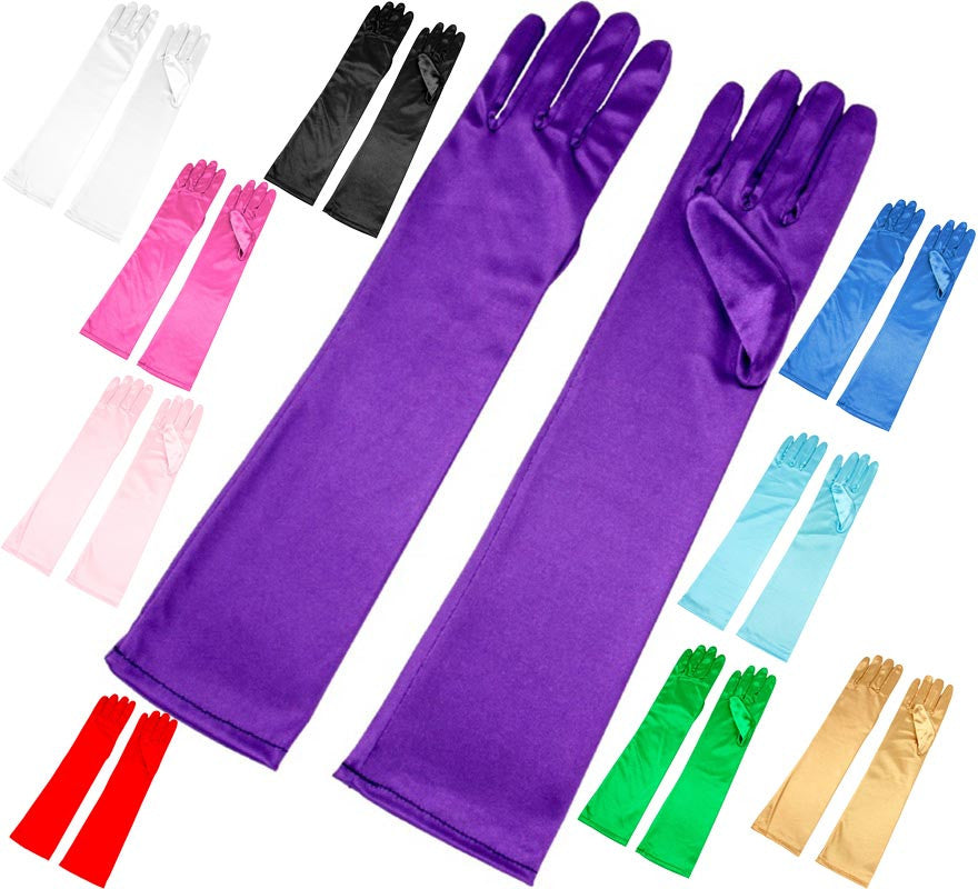Translation missing: de.Guantes Largos Satén para adultos en varios colores