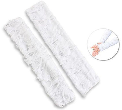 Guantes largos sin dedos de Momia o Fantasma