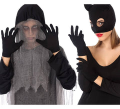 Schwarze Handschuhe für Erwachsene