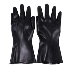 Schwarze Handschuhe Pvc 33,5X14 cm