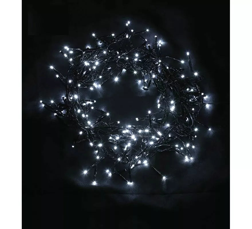 Translation missing: de.Guirnalda de 144 Led Blanco Multifunción para Exterior