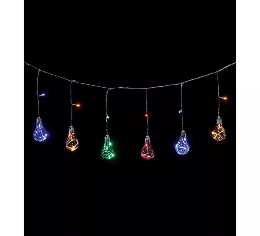 Translation missing: de.Guirnalda de 3 metros con 20 Bombillas con 4 Led Multicolor