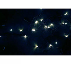 Girlande mit 50 LEDs IP44 weiß wasserdicht