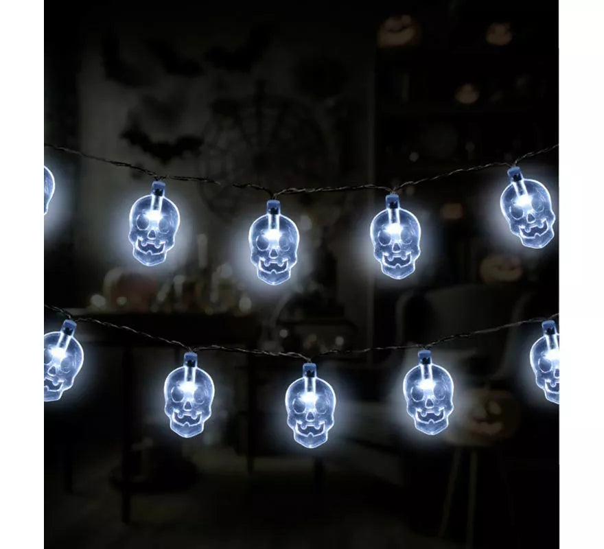 Translation missing: de.Guirnalda de Calaveras con luz de 1,20 m