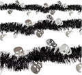 Guirnalda de Calaveras de Oropel de 300 cm