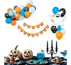 Ballongirlande und Happy Halloween 29-teilig