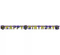 Guirnalda de Happy Birthday de las Tortugas Ninja Mutantes