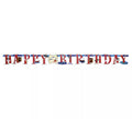 Guirnalda de Happy Birthday del Tesoro Pirata