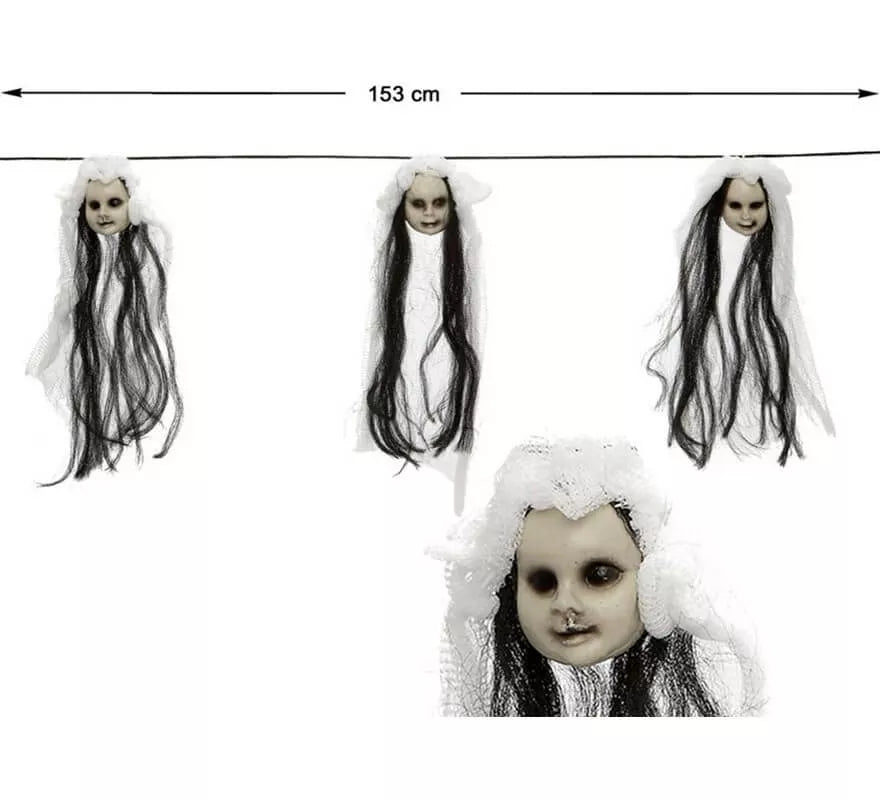 Translation missing: de.Guirnalda de Muñecas Poseídas de 153 cm